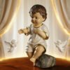 baby Jesus resin figurine decor for Christmas nativity