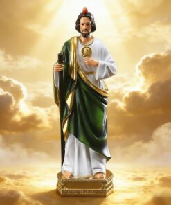 8.6 inch Sacred Heart Jesus resin statue Catholic decor